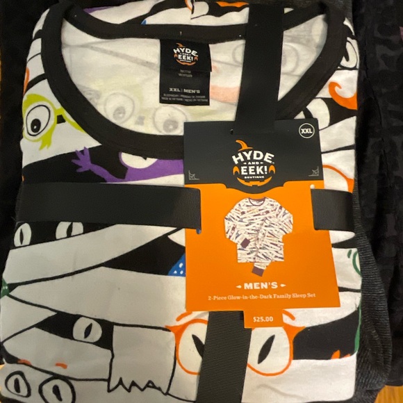 Hyde And Eek Halloween Mummy Glow In The Dark Pajama - Picture 1 of 4
